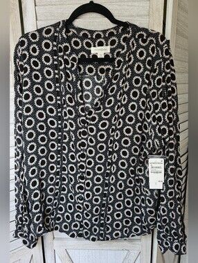 NWT Treasure & Bond Medallion Print Blouse